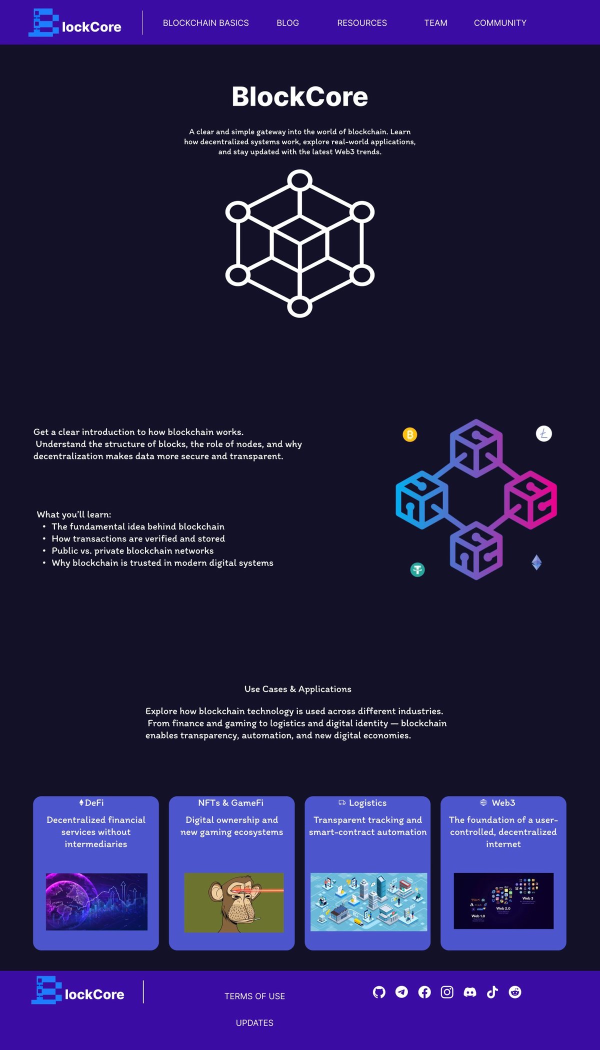BlockCore — basics